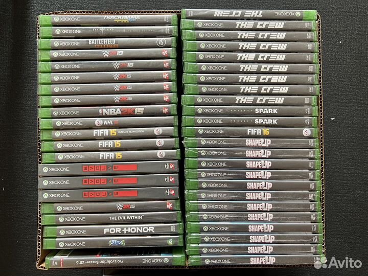 Диски для xbox one новые