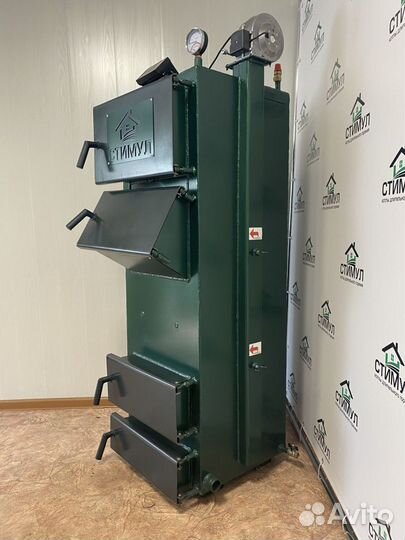 Твердотопливный котел длительного горения