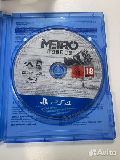 Metro exodus ps4