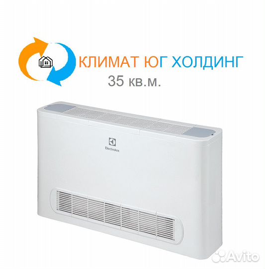 Фанкойл напольно-потолочный Electrolux EFF-400
