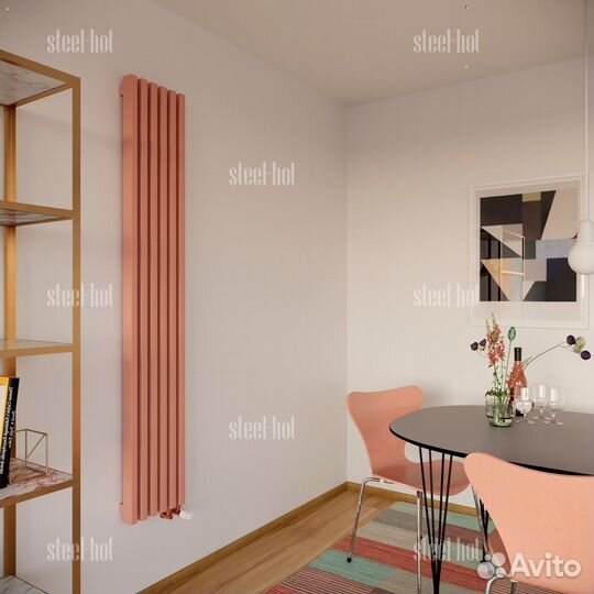 Трубчатые дизайнерские радиаторы Steel Hot 30x50