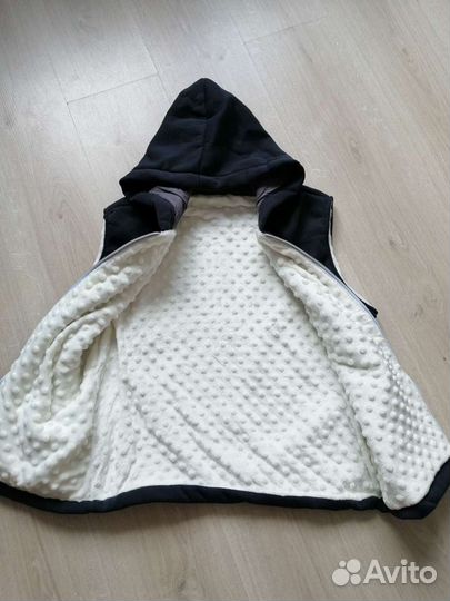 Костюм тройка на флисе новый р.44-46