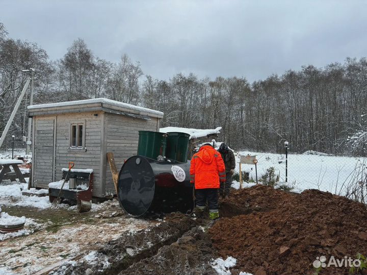 Автономная канализация септик под ключ