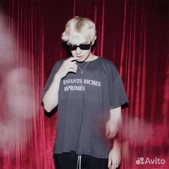 Футболка Enfants Riches Deprimes рваная оверсайз