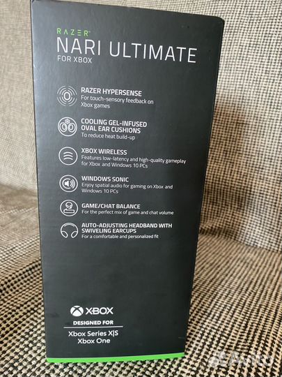 Игровые наушники razer nari ultimate,для Xbox