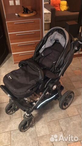 Коляска Teutonia Be You Elite 2в1 экокожа + конвер