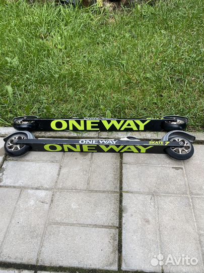 Лыжероллеры one way