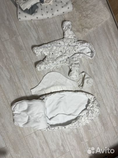 Зимний комплект на выписку, плед и одеяло