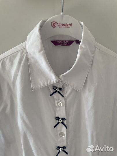 Блузка белая школьная 158,164
