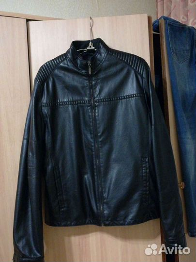 Куртка кожаная