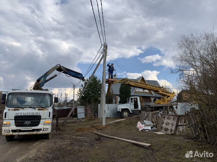 Подключение коттеджей частных домов к электросетям