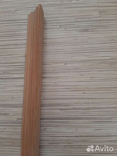 Плинтус деревянный