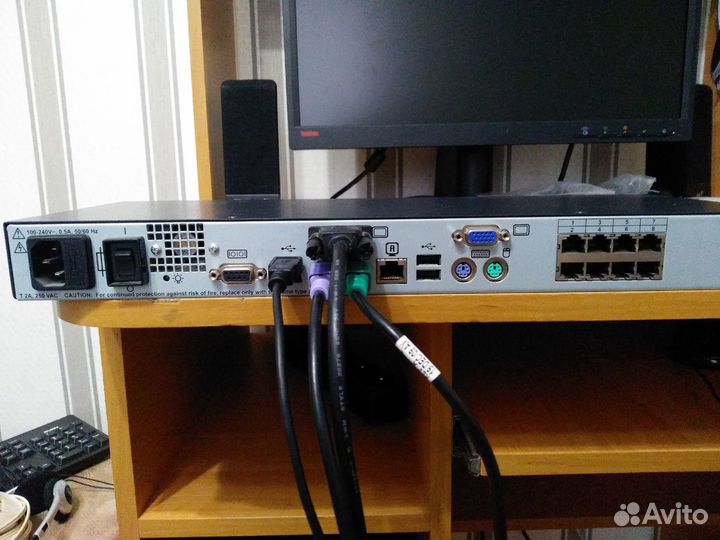 KVM на 8 компьютеров