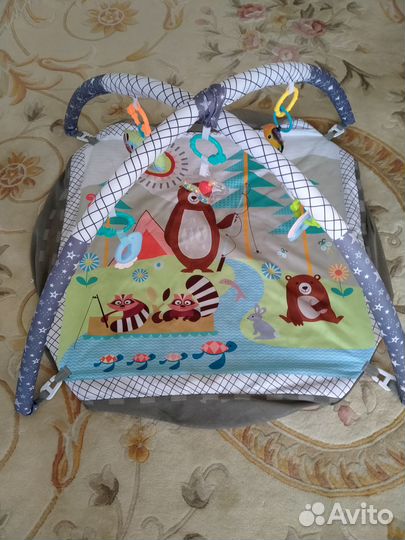 Детский развивающийся коврик