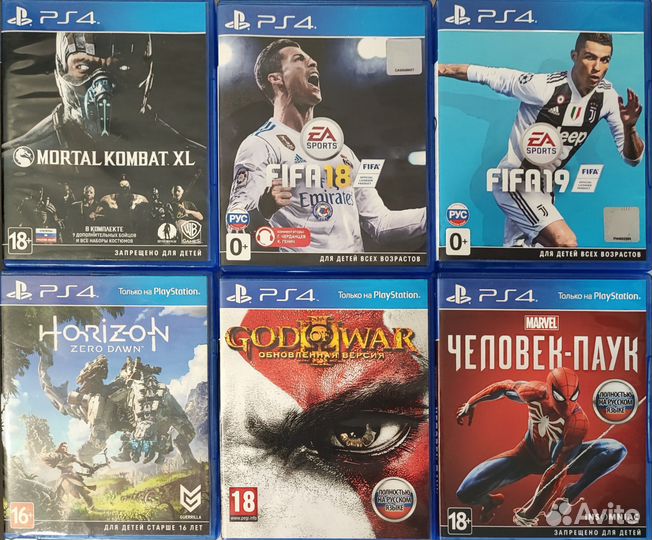 Игры на playstation 4