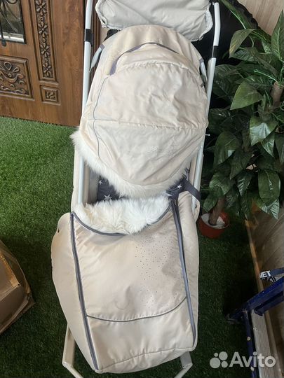 Детские санки коляска бу