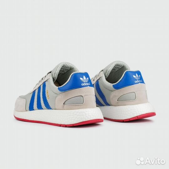 Кроссовки Adidas Iniki Runner Boost Grey Blue (арт. 25194)