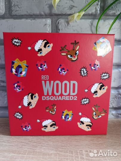 Dsquared2 Подарочный набор женский RED wood