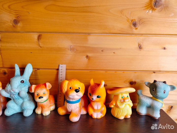 Резиновые игрушки СССР