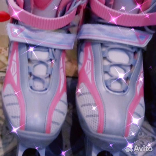 Коньки роликовые раздвижные