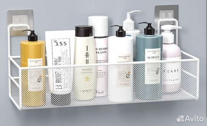 Полка для ванной без сверления