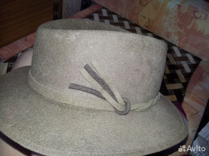Шляпка новая, настоящий фетр