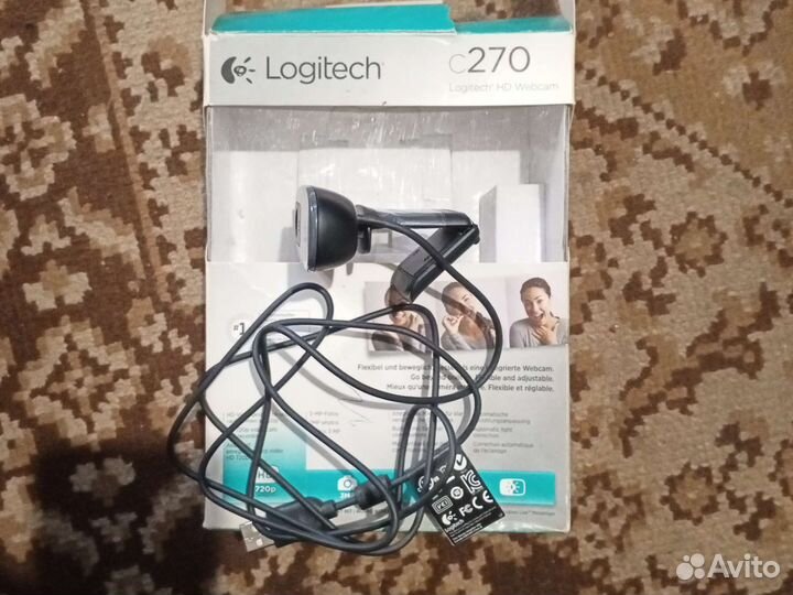 Веб камера Logitech c270 HD webcam
