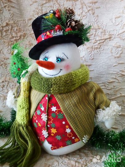 Интерьерный Снеговик Декабрюша