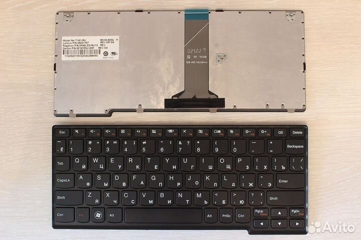 Клавиатура Lenovo S206 с рамкой черная