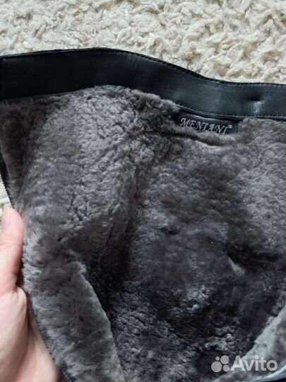 Зимние сапоги натуральная замша