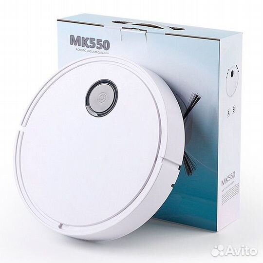 Робот-пылесос T-Clean MK550, цвет белый