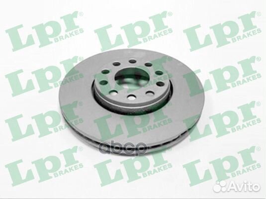Диск тормозной V2004VR Lpr