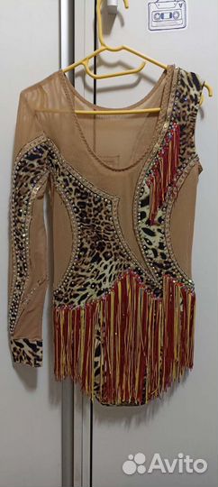 Купальник гимнастический для выступлений 146-158