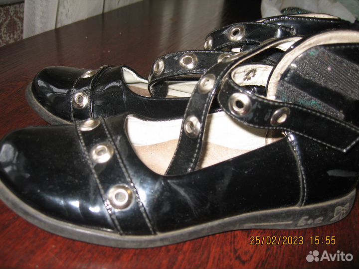 Туфли детские для девочки 35 размер