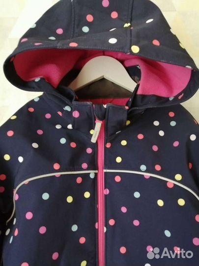 Куртка деми softshell HM 140-146р