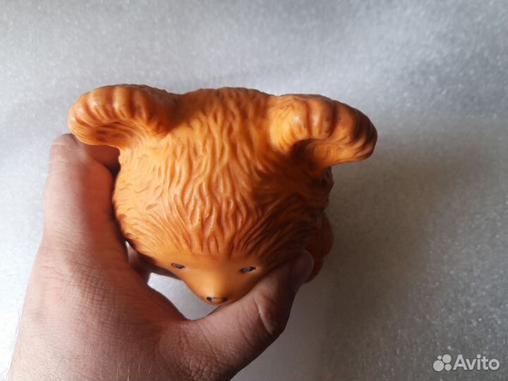 Резиновая игрушка медведь СССР