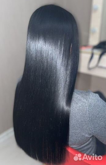 Кератиновое выпрямление