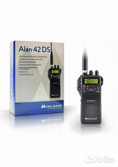 Портативная рация Midland Alan 42, св д-н 27 mгц