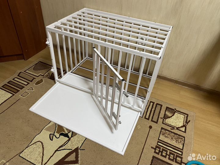 Усиленная/антивандальная клетка для собак(и не тол