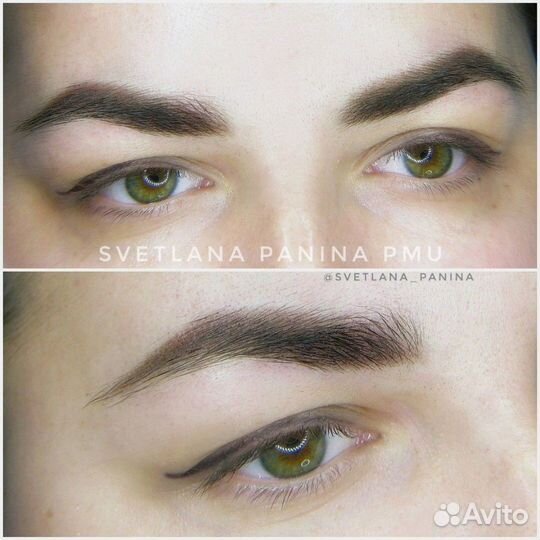 Перманентный макияж микроблейдинг (татуаж)