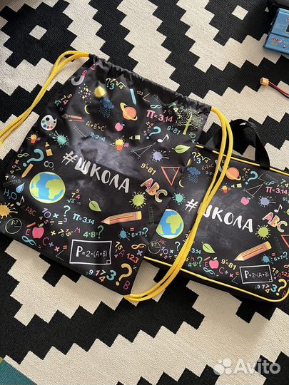 Сумка для изо, мешок для обуви школа