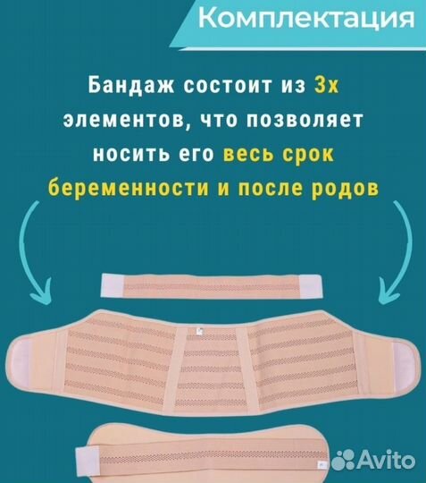Бандаж для беременных 4 в 1