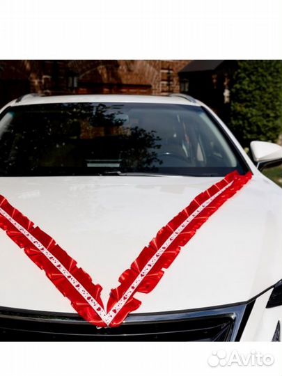 Свадебное украшение для машины новое