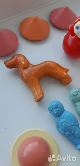 Игрушки СССР ГДР матрёшки неваляшка солдатики звер