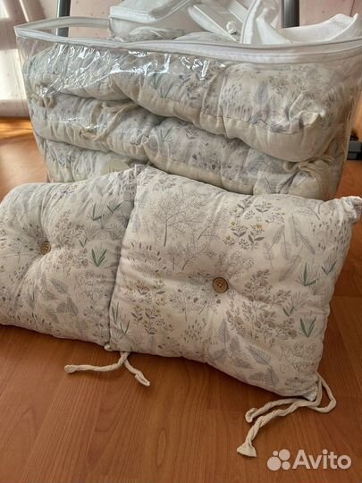 Бортики в детскую кроватку