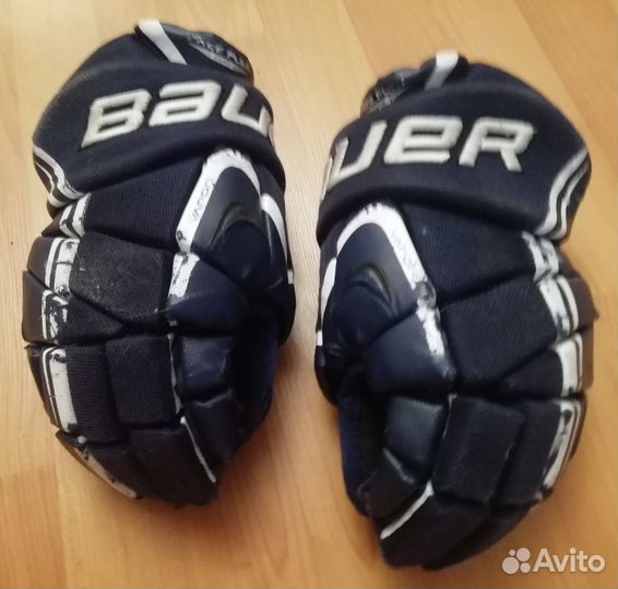 Хоккейные краги APX bauer 12 сильно много бу долго