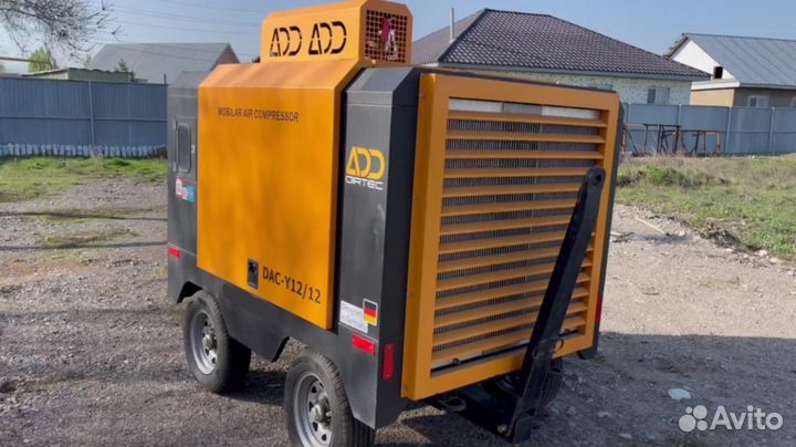 Дизельный винтовой компрессор 12 кубов 12 атмосфер