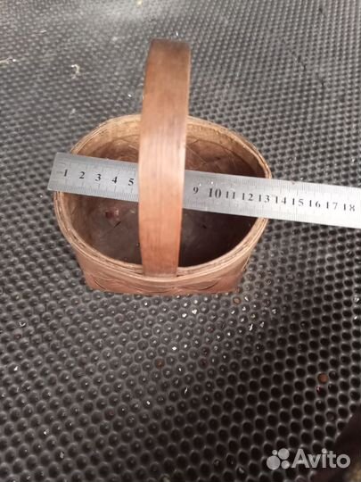 Корзинка плетенная СССР