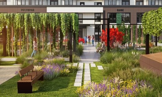 3-к. квартира, 77,4 м², 9/16 эт.