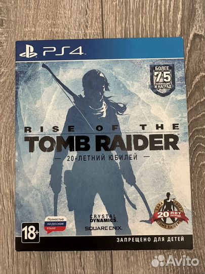 Игра для ps4 Rise of the Tomb Raider